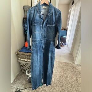 Madewell Blue Denim Jacket with Spare Buttons